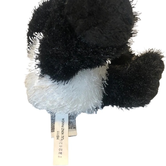 Ganz Lil Kinz Panda Bear Plush Sits 7” Soft And Cute !! HS1111 preowned - Picture 3 of 5